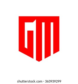 G And M Logo Vector.