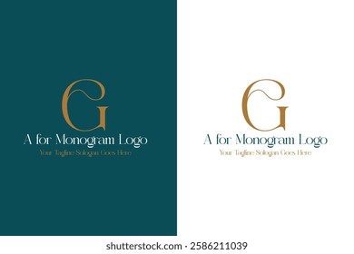 G for Monogram, Elegant, Fashion related Logo vector file