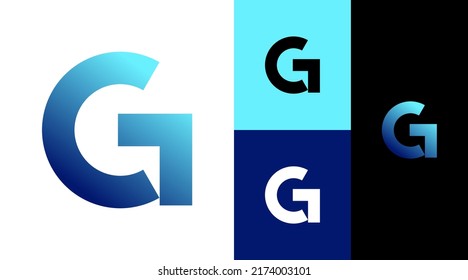 G Monogram Logo Design Concept 