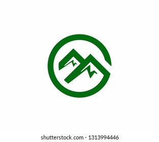 G Mountain Logo Stock Vector (Royalty Free) 1313994446 | Shutterstock