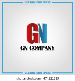 G N company vector icon