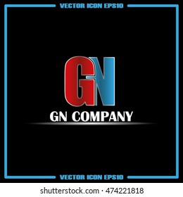 G N company vector icon