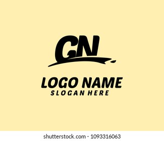 G N Initial logo