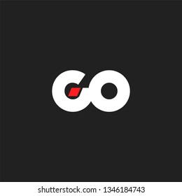 G & O letters Joint logo icon vector template for corporate logo and business card.