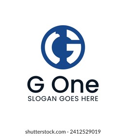 G One letter logo vector. Simple and modern. Very suitable for any business, especially related to logos.