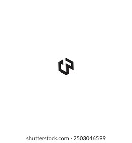 g p Letter Vector Logo Design