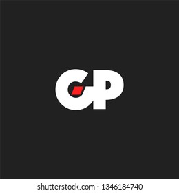 G & P letters Joint logo icon vector template for corporate logo and business card.