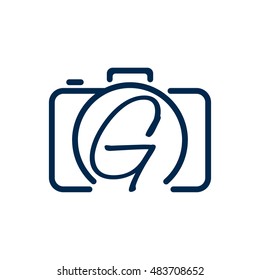 G photography logo design