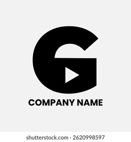 G play company logo design