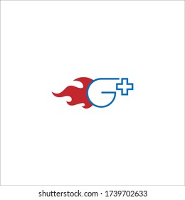 Icono de logotipo de conexión G plus