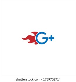 G plus Verbindungs-Logo-Symbol
