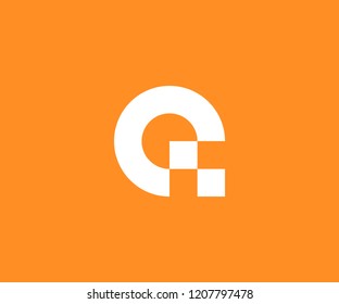 G Q Logo concept vector