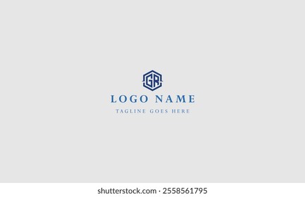 g r   Letter Logo Icon Template