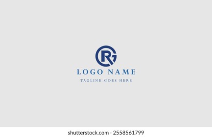 g r   Letter Logo Icon Template