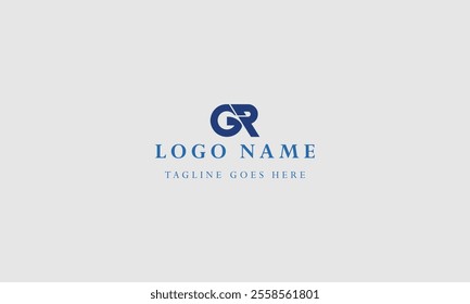 g r   Letter Logo Icon Template