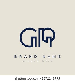 G and R logo design. GR abstract Letters Logo Monogram. This logo design is the process of creating a visual symbol that represents a brand, company, or individual.