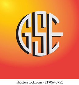 G S E Logo Design Adobe Illustrator 