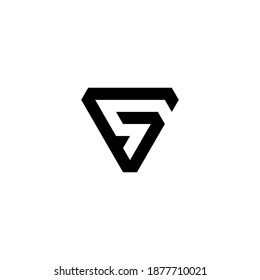 plantilla de vector de diseño de logotipo inicial