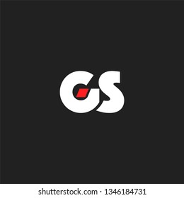 G & S letters Joint logo icon vector template for corporate logo and business card.