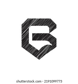 G Shield Eagle Logo Design Concept