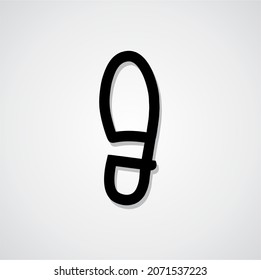 G Shoe Letter Logo flat vector suitable for any equipment logo about shoe. Especially about G letter for shoe brand or anything about shoe