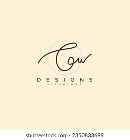 g signature letter initial template