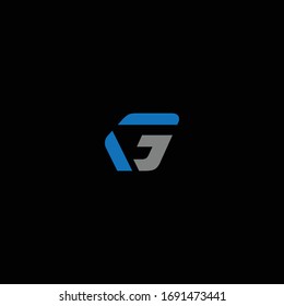 G single letter logo and icon design