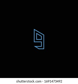 G single letter logo and icon design