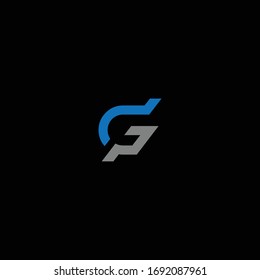 G Single letter logo and icon design