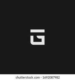 G Single letter logo and icon design