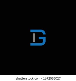 G Single letter logo and icon design