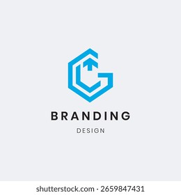 El logotipo de la Tecnología G presenta un diseño elegante y futurista que representa la innovación, la conectividad y el avance digital.