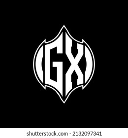 G Unique abstract geometric vector logo design