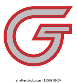 g vektor logo elegant design