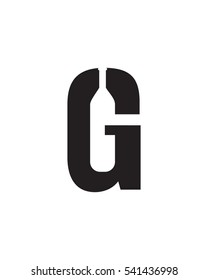 G Wine Bottle