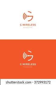 G Wireless Logo Template.