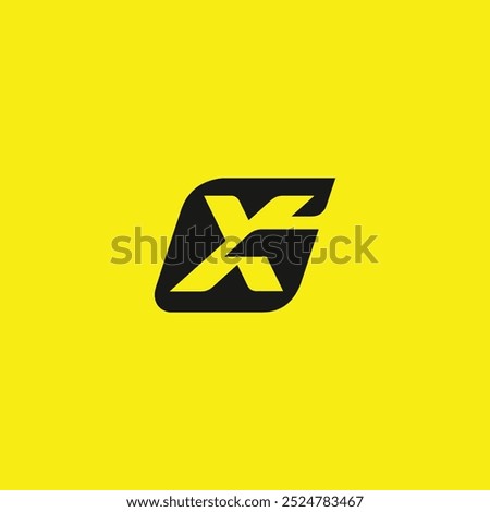 G and X letter adjust logo design 