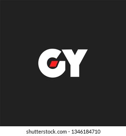 G & Y letters Joint logo icon vector template for corporate logo and business card.