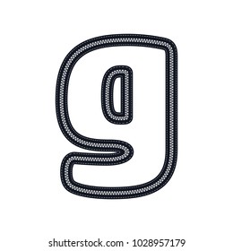 G Zipper Letter Logo Icon Design