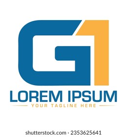 G1 Letter logo design Unique and modern logo design