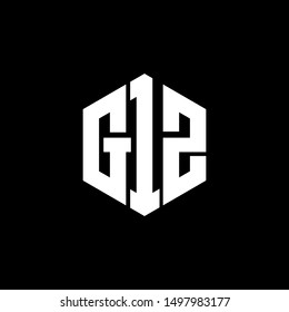 G12 Logo Shape Initial Concept Stock Vector (Royalty Free) 1497983177 ...