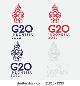 G20 Indonesia Watermark Logo 2022