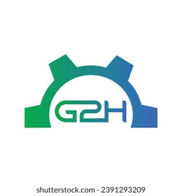 G2H Electrics gradient logo design
