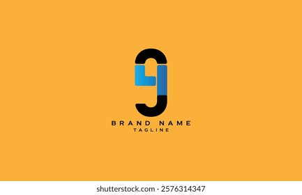 G4, 4G, Abstract initial monogram letter alphabet logo design