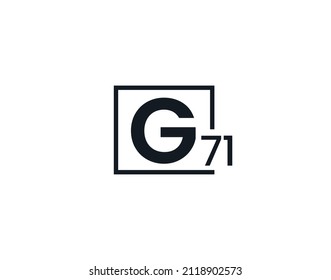 G71, 71G Logo de la letra inicial