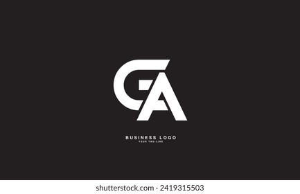 GA, AG, Abstract Logo Design