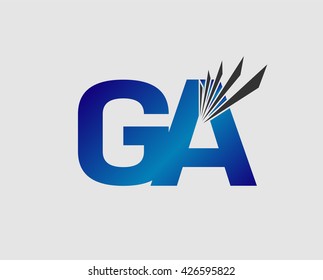 GA initial company group logo
