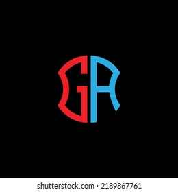 GA letter logo creative design with vector graphic, Abc simple and modern logo design.
