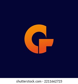 GA Letter Logo Design Vector