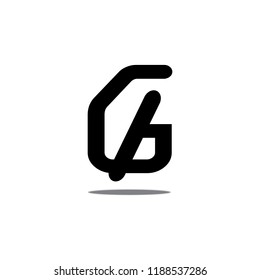 Ga Logo Vector Gb Logo Vector Stock Vector (Royalty Free) 1188537286 ...